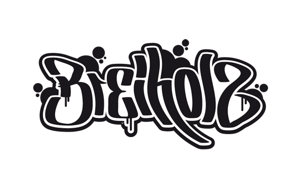 breiholz graffiti - logotype design // Zoom #1