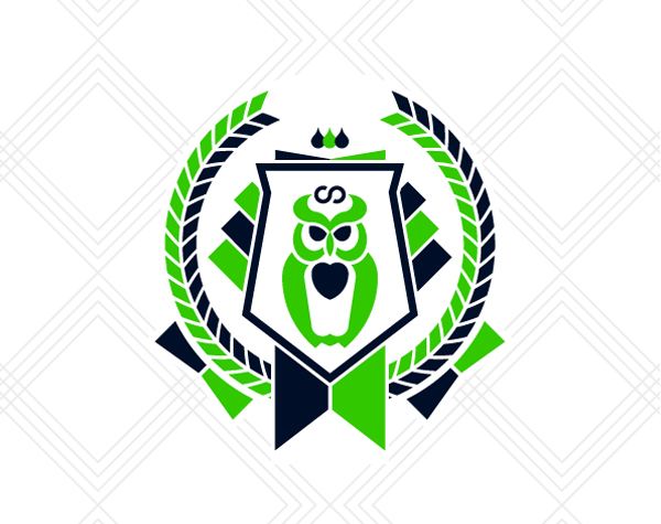 eulen wappen - logo design // Zoom #1