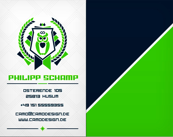 eulen wappen - logo design // Zoom #2