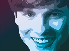 familien-portraits - vector illustration // 2 images