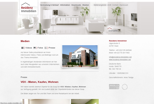 residenz immobilien - corporate design entwicklung // Zoom #4